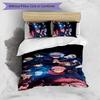 Jujutsu Kaisen Printed 3PCS Bedding Set Soft Breathable Duvet Cover Pillowcases Set Washable Bedroom Decor Home Gift