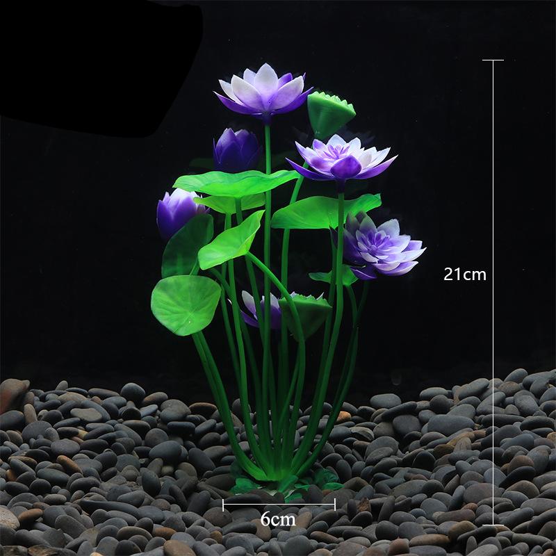 Artificial Aquarium Decor Plants Underwater Water Grass Aquatic Plastic Plants For Fish Tank Aquarium Decorations