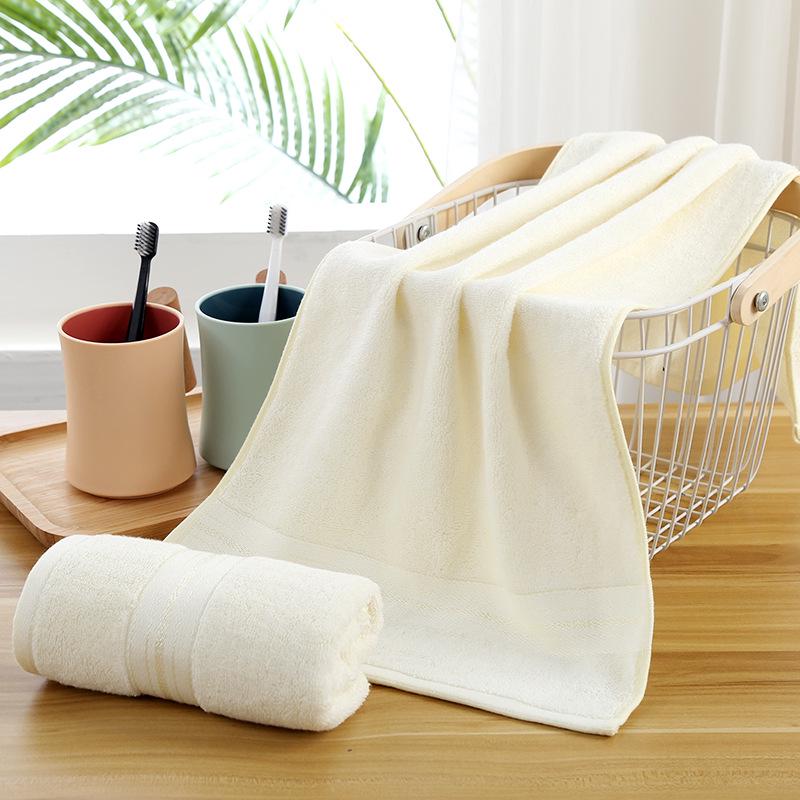 Bamboo Fiber Towel: Absorbent, Durable, Soft—Better Than Cotton. Includes Free Bamboo Charcoal Face Towel.