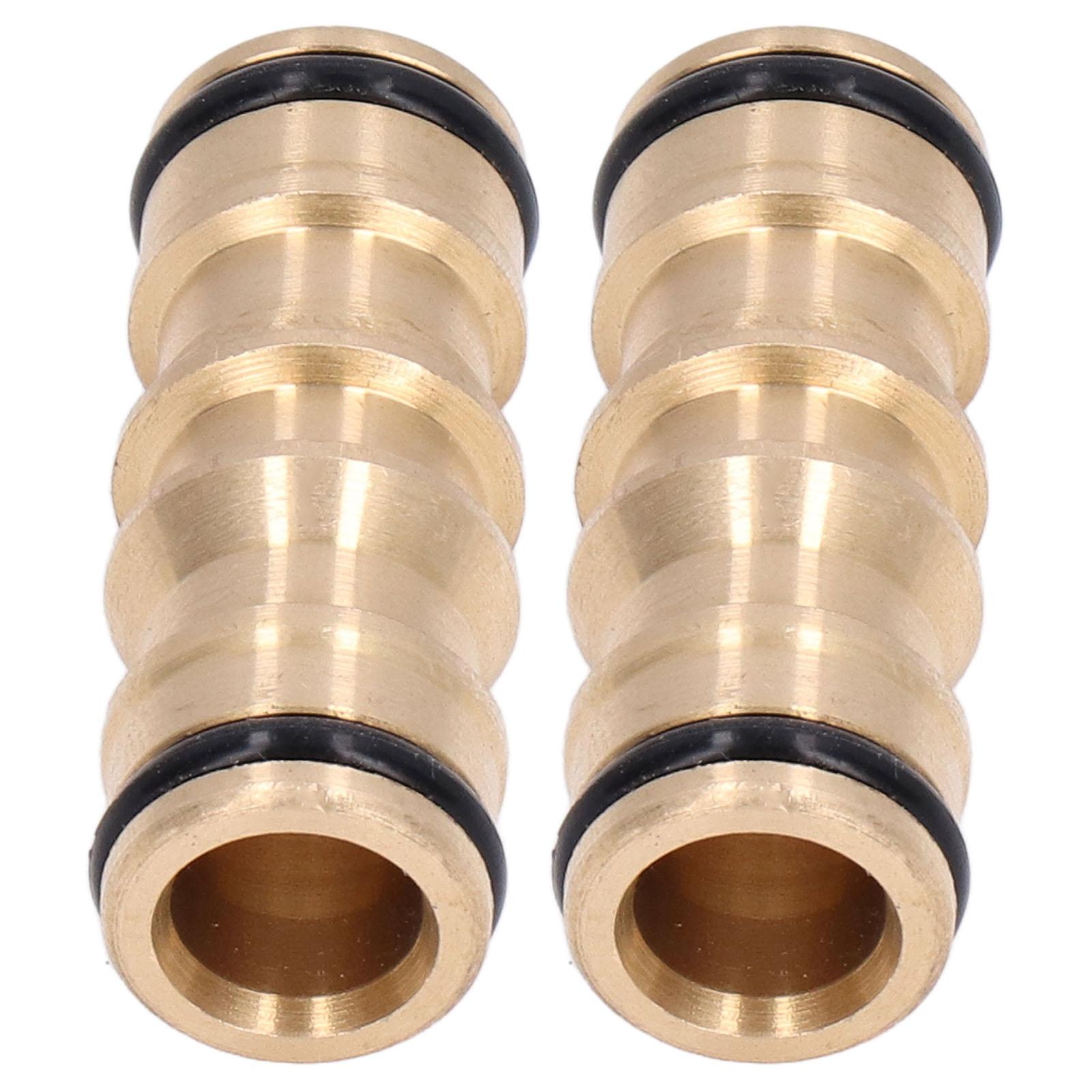 

2 шт. Латунный соединитель для труб, штуцер, быстроразъемное соединение для шланга, набор фитингов для труб, 12 дюймов