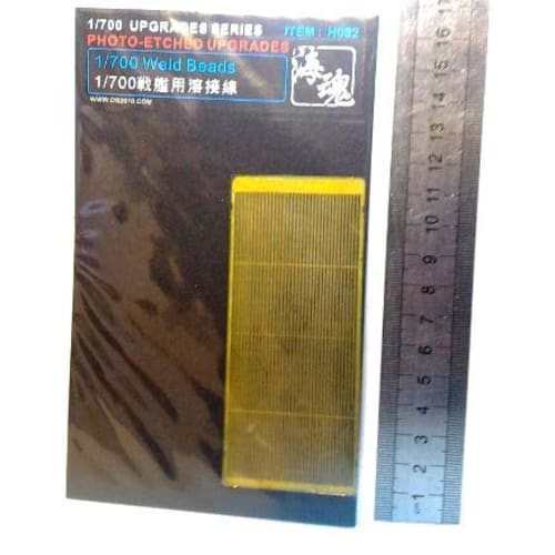 1/700 Scale Battleship Welding Lines, OceanSpirit H082 Weld Beads