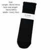 1Pair Ruffle Spring Summer  Socks Solid Color Lace Socks Sweet Middle Tube Socks  Women Girls
