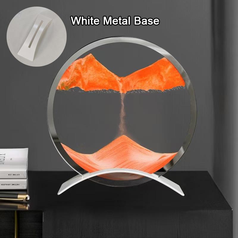 

Металлическая Основа Песочный Пейзаж Движущийся Песок Картина Кинетический Зыбучий Песок Динамические Жидкие Песочные Часы Текущий Песок Живопись Домашний Декор Подарки 7 inch