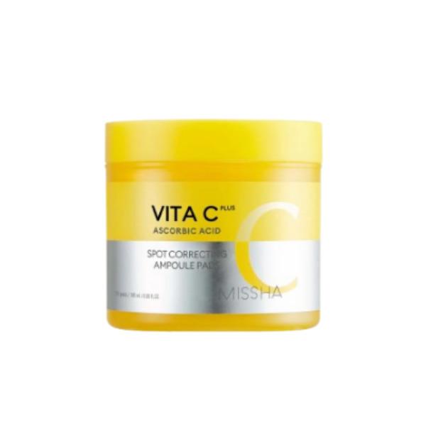 [MISSHA] Vita C Plus Spot Care Ampoule Pads – Brightening & Dark Spot Treatment
