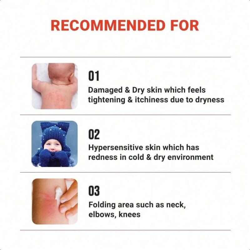 Atopalm Panthenol Cream 80ml , Deep Hydration Face Moisturizer For Itch Relief, Sensitive Dry Skin Itch Relief Calming Cream With Panthenol