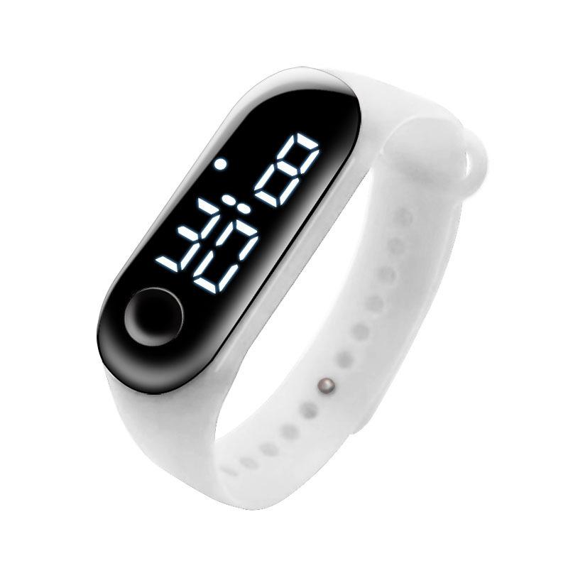 Trendy Fashion Waterproof Sports Electronic Watch, Male And Female Students Mountaineering Outdoor Led Wrist Watch