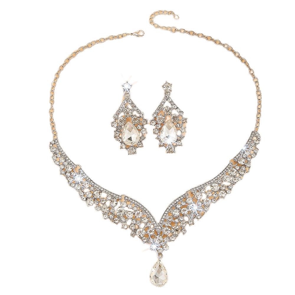 Zestaw biżuterii modowej Naszyjnik Kolczyki Dla Kobiet Panie