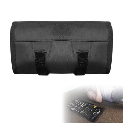Motorrad Werkzeugrolle Tasche Motorrad Seiten Werkzeugaufbewahrungstasche Beutel Tragbar Reparaturset Werkzeugtasche Organisieren Universell für BMW KTM Honda