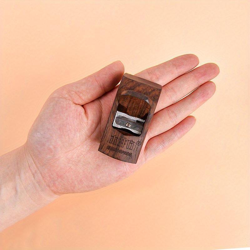 1PC Mini Pencil Sharpener Pencil Grinder Woodiness Special Planer for Sharpening Pens Charcoal Lead Sharpening/Grinding Pencil