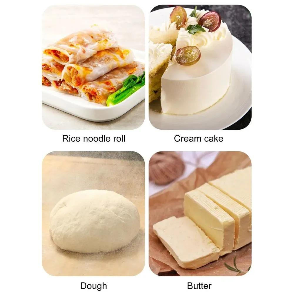 Stainless Steel Scraper With Scale Dough Scraper Rice Noodle Scraper