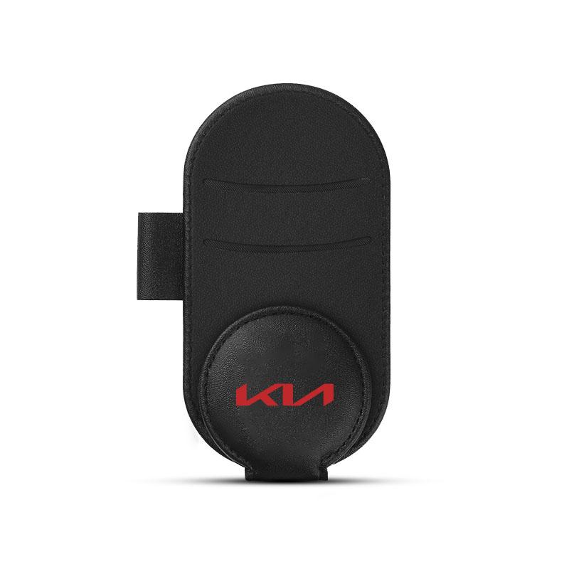 Car Multifunction Sunglasses Clip Card Ticket Holder Stand Eyeglasses For Kia Rio K2 Ceed Cerato K3 Sportage 4 Picanto K5 Optima Sorento Forte Stinger