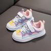 Children's new mesh sneakers spring and autumn versatile boys and girls casual running shoes Velcro comfortable soft sole