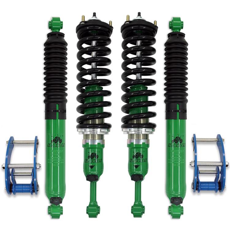 Adjustable Shock Absorber Lift Kit for Shuailing T6/T7/T8/T8pro Hantu Pickup Trucks - 2-Inch Off-Road Modification