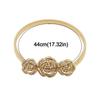 Elk Feather Curtain Tieback Elastically Leaf Peacock Peony Curtain Rope Holder Hooks DIY Stretchable Curtains Tie Backs