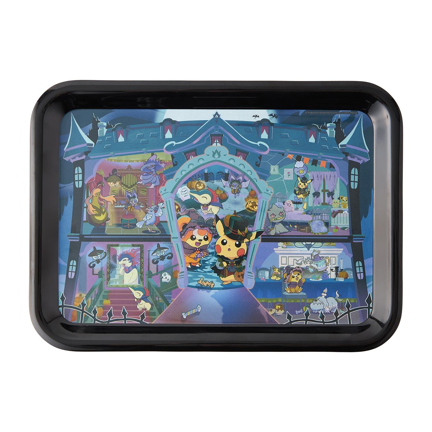 

Pokemon Melamine Tray Halloween Ghost Chateau 2025 Japan NEW