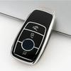 Car Remote Key Case Cover Shell Fob For Mercedes Benz A C E S G Class GLC CLA GLB GLS W177 W205 W213 W222 X167 AMG Accessories