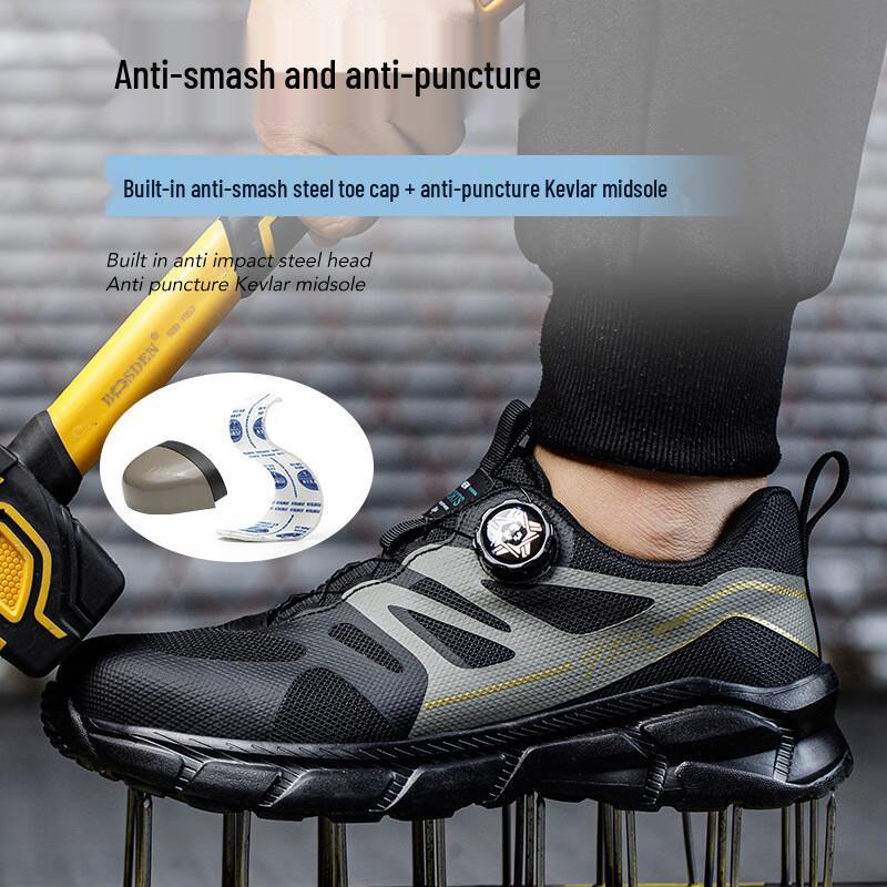 Huaxia Guanyi Men s Steel Toe Safety Work Shoes Standard