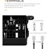 Fuse Box,12V Relay Box,Car Accessories Fuse and Relay Box,6 Way Automotive Relay Box,Waterproof Relay Box with 6 Relays and 12 Way ATC/ATO Fuses