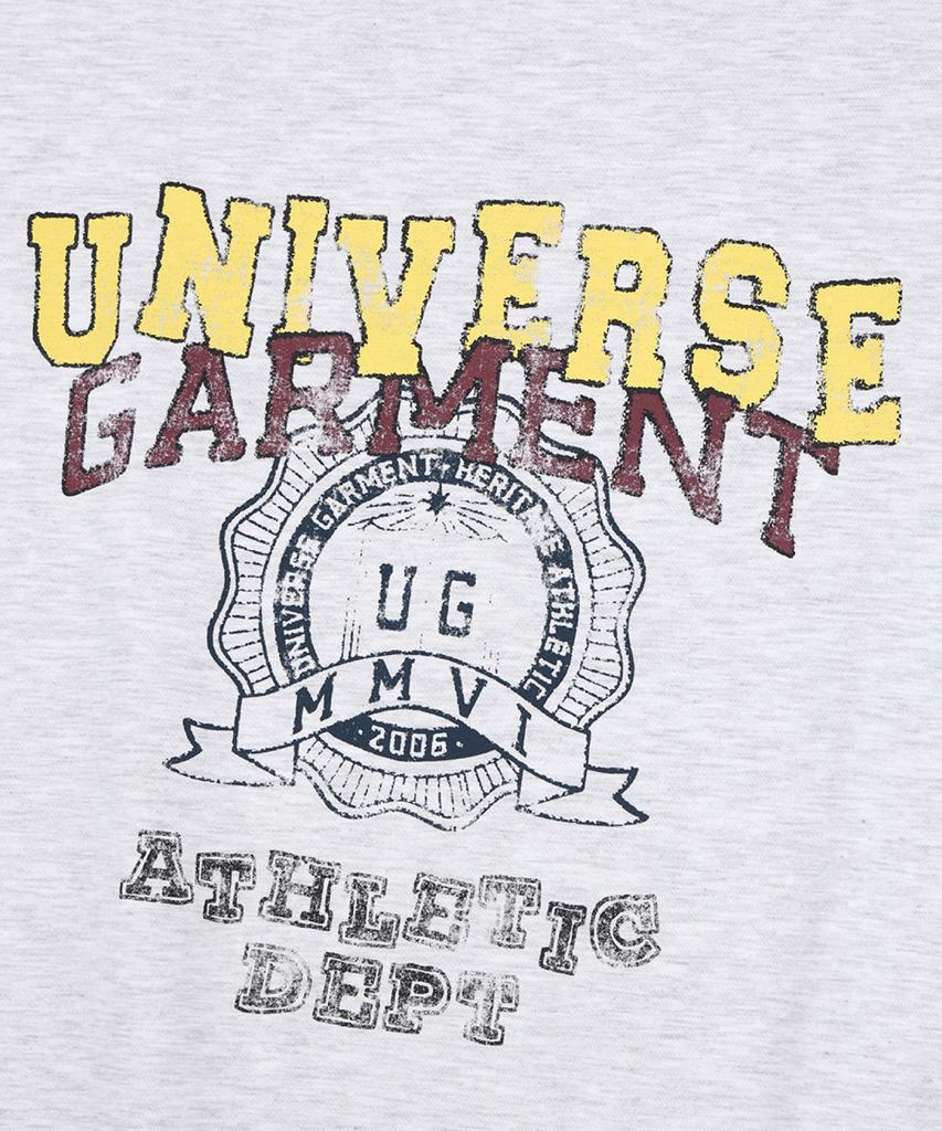 Yunibeoseugameonteu Ug Vintage Athletic T-Shirt_Melange Grey