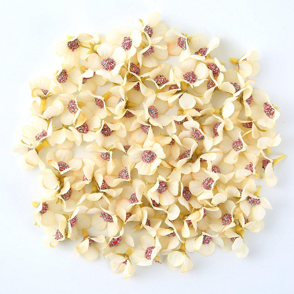 50/100 Stück Mini Gänseblümchen Künstliche Blumenköpfe Seide DIY Bilderrahmen Foto Requisiten Heimdeko Muttertag Hochzeit Dekoration