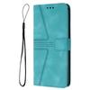 For Xiaomi Redmi 15C 4G (Global) (171mm)/Poco C85 4G (171mm) Case Triangle Imprinted Anti-Scratch PU Leather Phone Wallet Cover