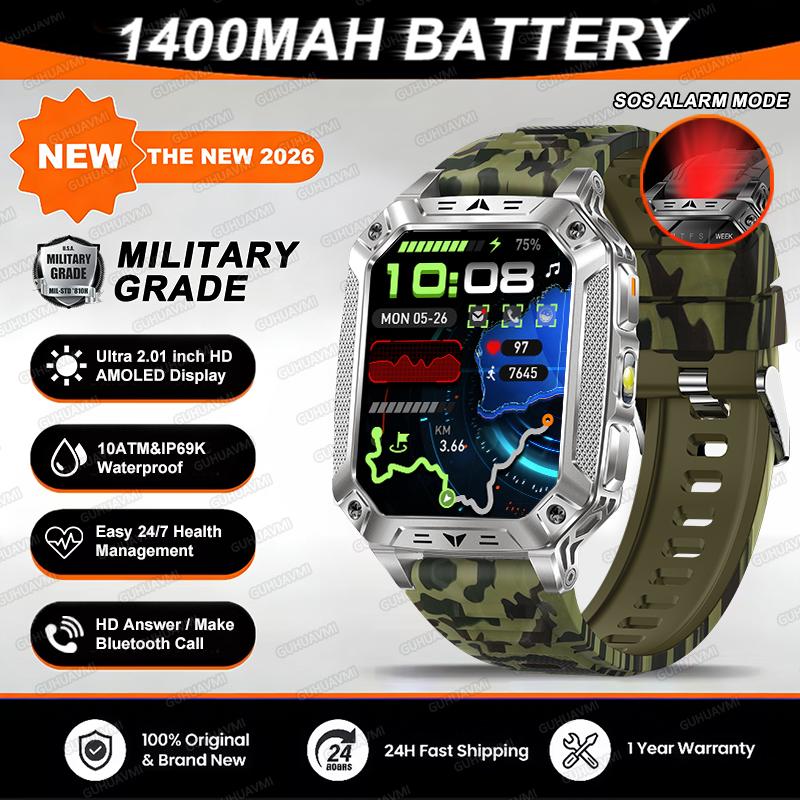 New 1400mAh Super Capacity Battery Smart Watch GPS path tracker Outdoors Military Adult Clock 10ATM Waterproof Swim Smartwatch