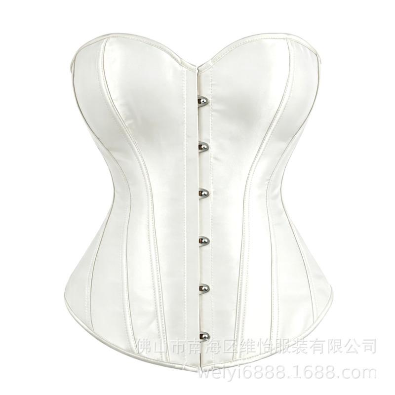Women Smooth Surface Corset Body Shaper Waist Trainer Shapewear