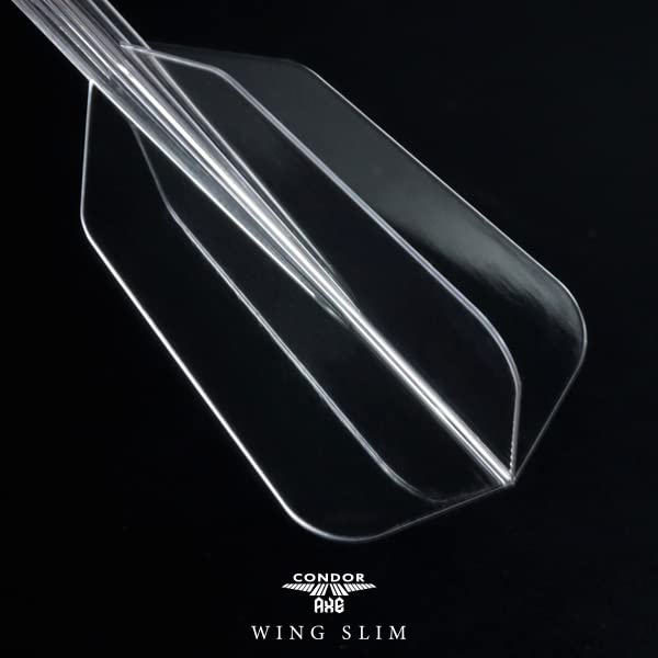 CONDOR AXE WING SLIM L Clear Condor Axe Wing Slim Dart Flight Long