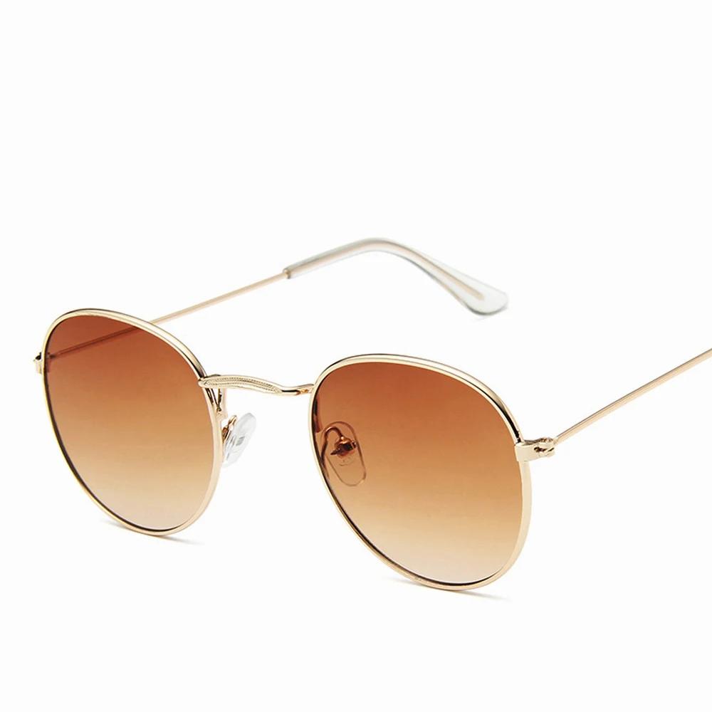 Vintage Mirrored Sunglasses  Men And Women'S Retro Sun Glasses With Metal Frame  Outdoor Fashion Eyewear