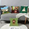 Cartoon B-Brickleberrys Lustiger Kissenbezug Kissenhülle Zuhause Sofa Wohnzimmer Dekoration Büro Auto Nordische Schlichtheit
