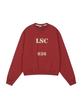 Lujeoseukeulleob 936 Logo Sweatshirt Red