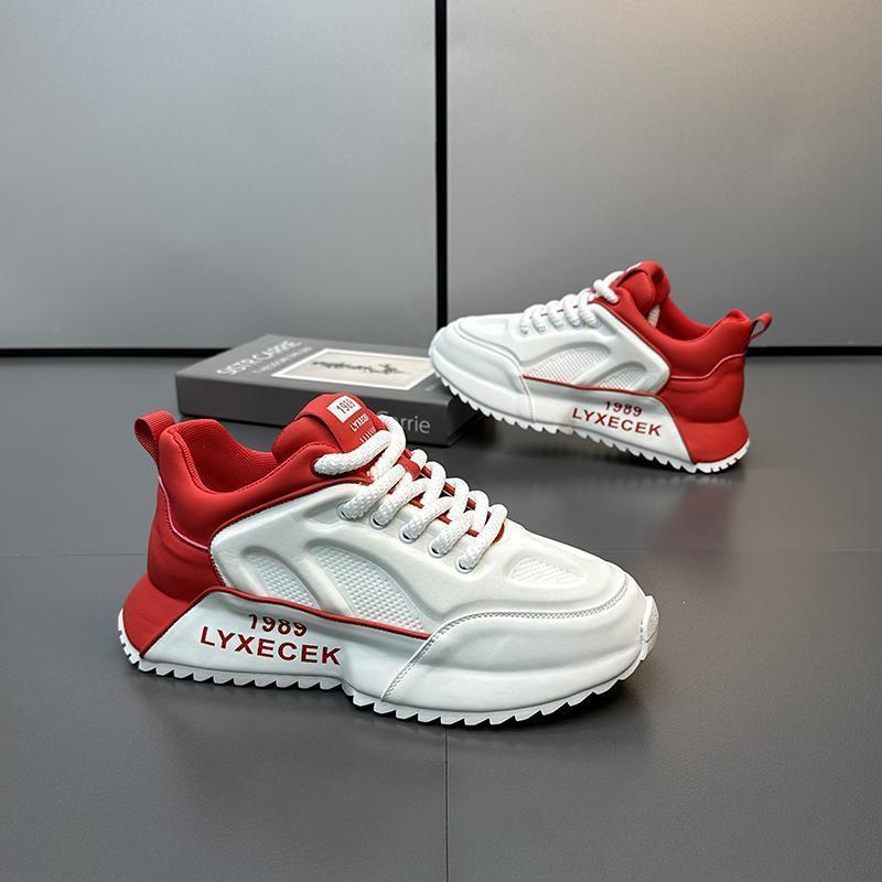 Men's Chunky Sneaker Designer Spring/Autumn Casual Shoes 2025 New Height Increasing Fashion Versatile Student Sports Shoes