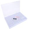 Empty Nail Tips Storage Box Clear Nail Art Decoration Container Fake Nail Display Case
