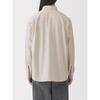 MUJI Men's Washed Broad Fit Long Sleeve Shirt