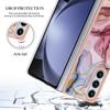 YB IMD Series-16 Style-E For Samsung Galaxy Z Fold5 5G TPU Case 2.0mm TPU Marble Pattern Cover