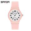Sanda Fashionable Waterproof Quartz Watch for Students - Ideal for School, Parties, and Exams