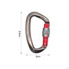 Carabiner Clip D Rings Carabiners Utility Hooks Keychain Webbing Release Hook for