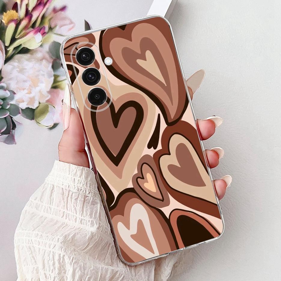 For Samsung Galaxy A16 A26 A36 A56 Case Fashion Painted Cover Soft Slim Phone Case For Samsung A36 A 16 26 56 Galaxy A56 5G Bags
