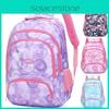 Backpack Bubble Printing Oxford Fabric Breathable Support Laptop Schoolbag Kids