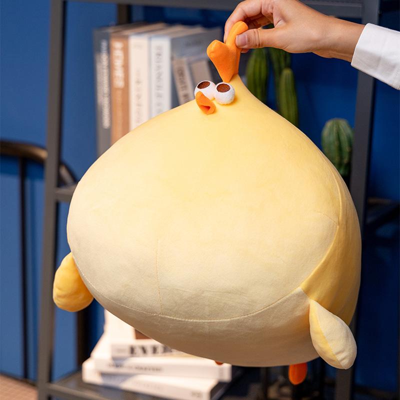 Peluche Pulcino Giallo Squishy 20/30cm Peluche Animale Kawaii Cuscino Supporto Lombare Peluche Regalo