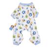 Pet clothes pajamas with elastic washable wear-resistant cotton pajamas dog clothing puppy home
