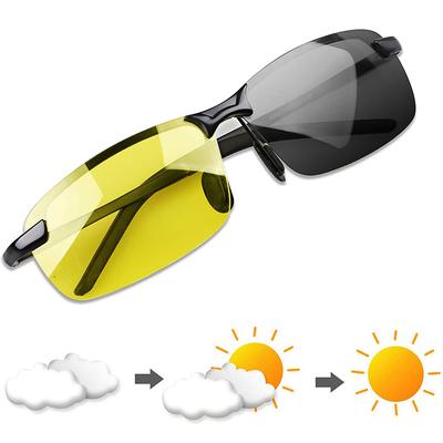 Photochromic Pilot Sunglasses UV400 Protection Sunglasses Glasses