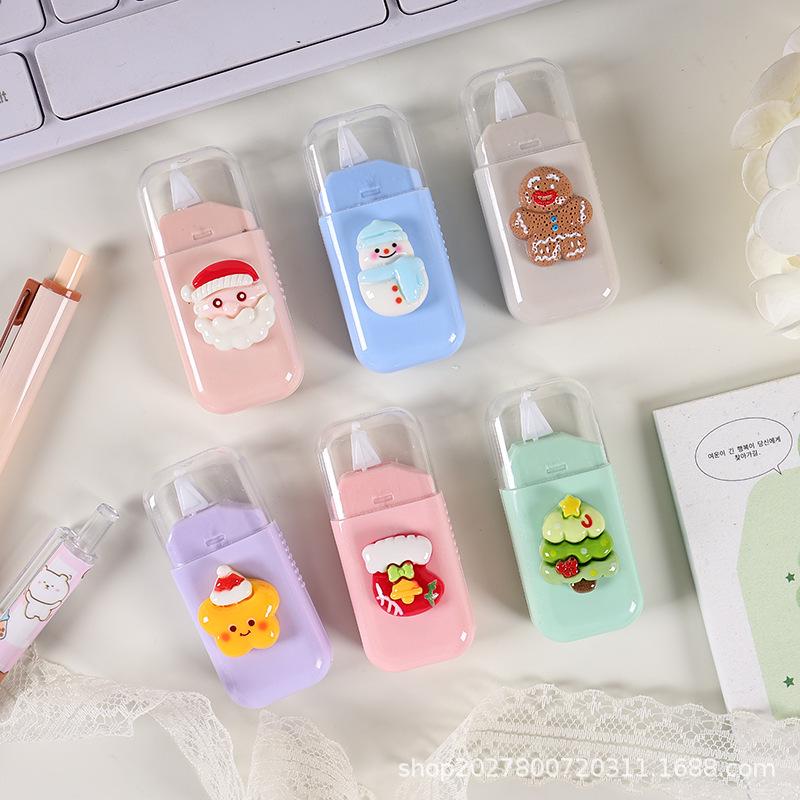 High-Capacity Cartoon Correction Tape for Students – Portable Learning Stationery