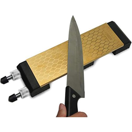 Newseego Universal Whetstone Stand with Center, Non-Slip Fixed Base, Stainless Steel Whetstone Stand, Adjustable for Sharpening Stones, Knives, and Sw