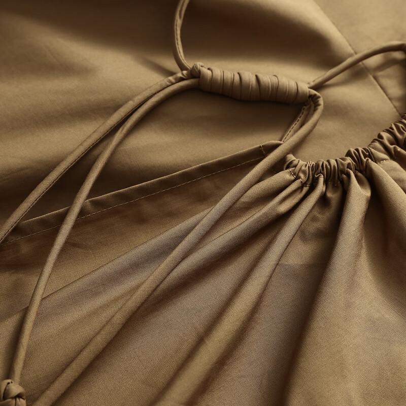 Women's Commuter V-Neck Short Sleeve Midi Dress