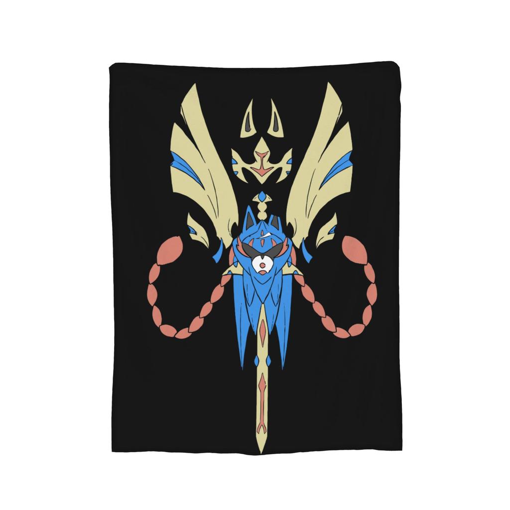 Pokemoned Charizard 006 Schematic Poster Knitted Blankets Fleece  Ultra-Soft Throw Blanket for Outdoor Travel Bedspread
