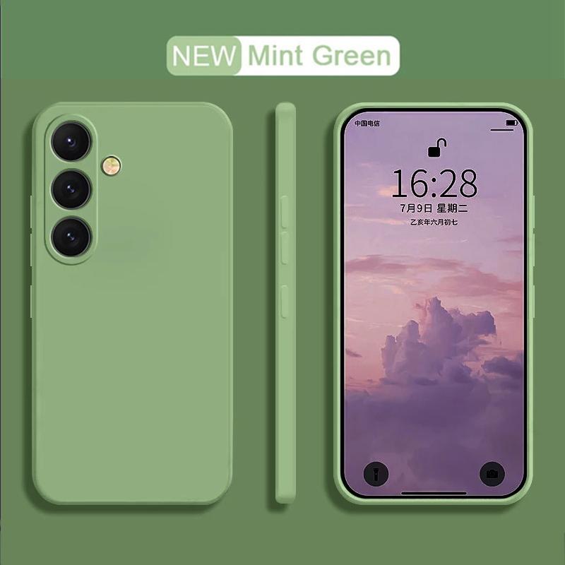 S25 S24 S23 Ultra Case Soft Liquid Silicone Phone Case For Samsung Galaxy S25 S24 S23 S22 Ultra Plus S23Ultra S24Ultra Cases