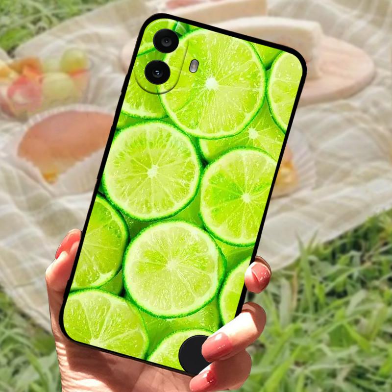 For Nothing CMF Phone 1 Case Soft Silicone Anti-fall Shockproof Black Bumper Coque Protective Cover For Nothing CMF Phone1 Capa