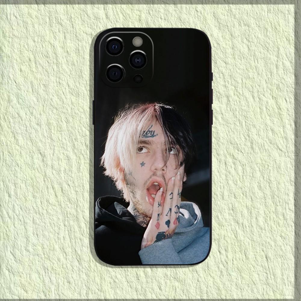 L-Lil Peep Cry Baby Phone Case For iPhone 16,15,14,13,12,11,Pro,X,XS,Max,XR,Plus,Mini Soft Black Cover