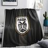 PAOK FC, vzorová flanelová deka, vysoká kvalita, pohodlná pro všechna roční období, domácí dekorace, teplo a pohodlí, ideální jako dárek.